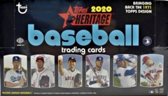 2020 Topps Heritage MLB Baseball Hobby Box